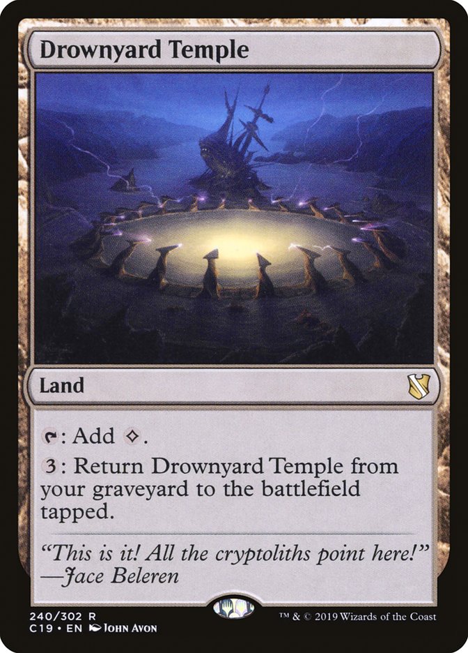 Drownyard Temple [Commander 2019] | Card Merchant Takapuna