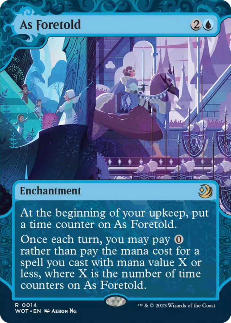 As Foretold [Wilds of Eldraine: Enchanting Tales] | Card Merchant Takapuna