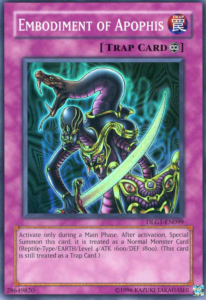 Embodiment of Apophis [DLG1-EN099] Super Rare | Card Merchant Takapuna