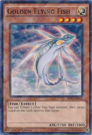 Golden Flying Fish [BP03-EN040] Shatterfoil Rare | Card Merchant Takapuna