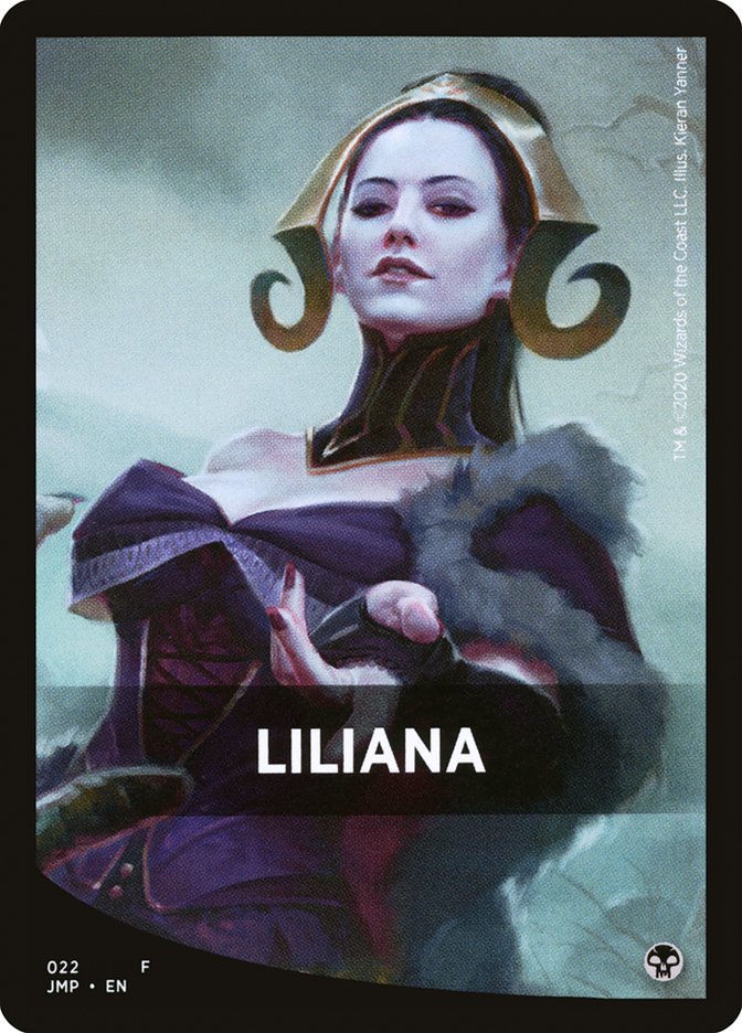 Liliana Theme Card [Jumpstart Front Cards] | Card Merchant Takapuna