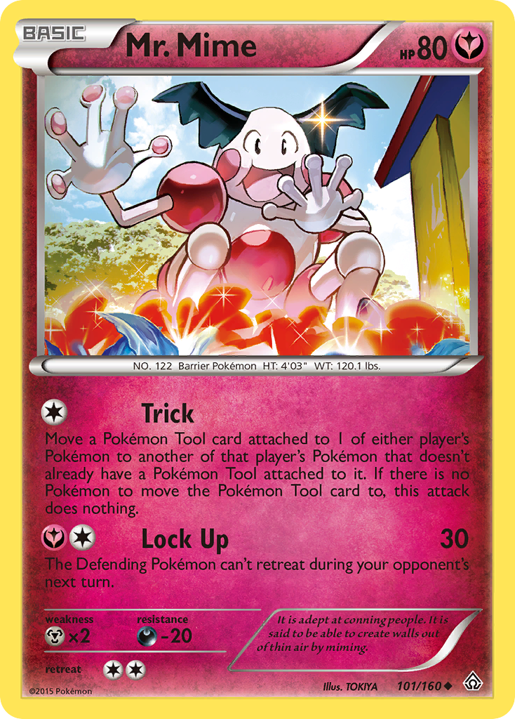 Mr. Mime (101/160) [XY: Primal Clash] | Card Merchant Takapuna