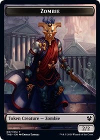 Zombie // Satyr Double-Sided Token [Theros Beyond Death Tokens] | Card Merchant Takapuna