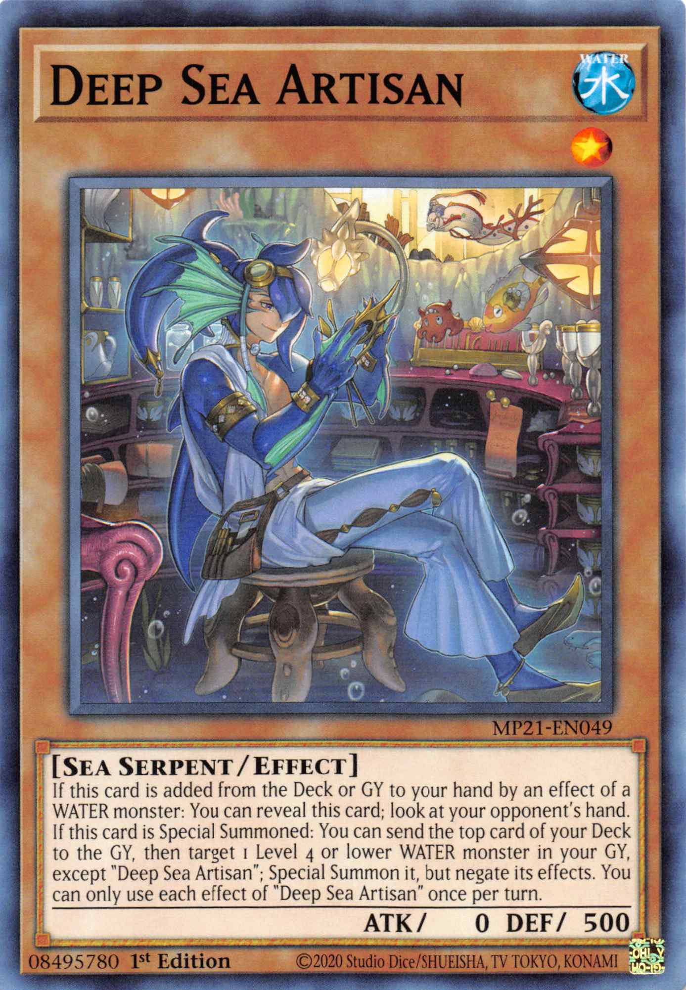 Deep Sea Artisan [MP21-EN049] Common | Card Merchant Takapuna