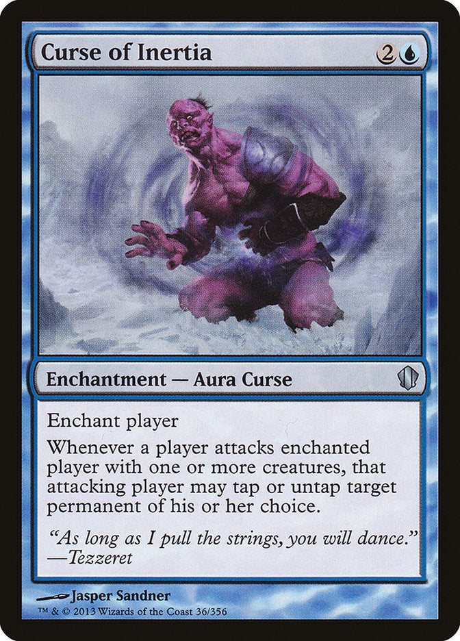 Curse of Inertia [Commander 2013] | Card Merchant Takapuna