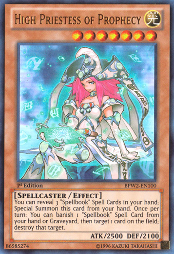 High Priestess of Prophecy [BPW2-EN100] Ultra Rare | Card Merchant Takapuna