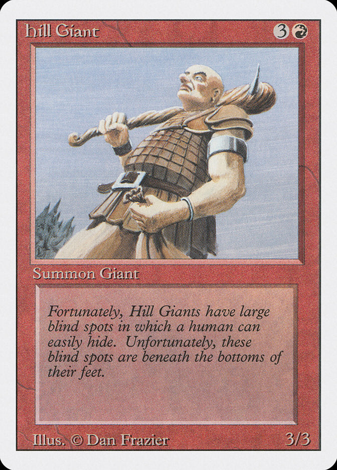 Hill Giant [Revised Edition] | Card Merchant Takapuna