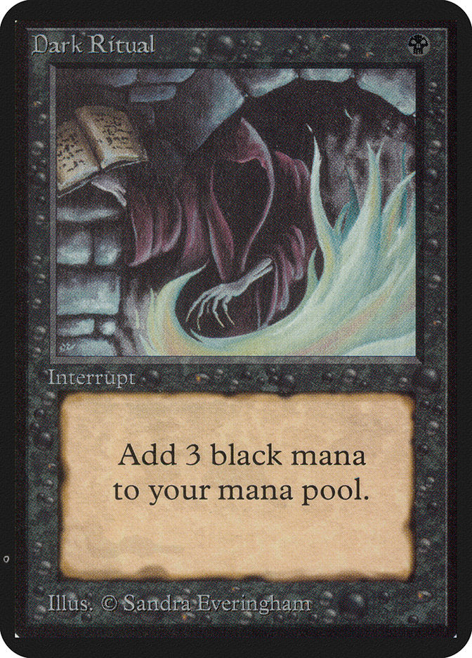 Dark Ritual [Alpha Edition] | Card Merchant Takapuna