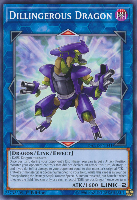 Dillingerous Dragon [DANE-EN041] Common | Card Merchant Takapuna