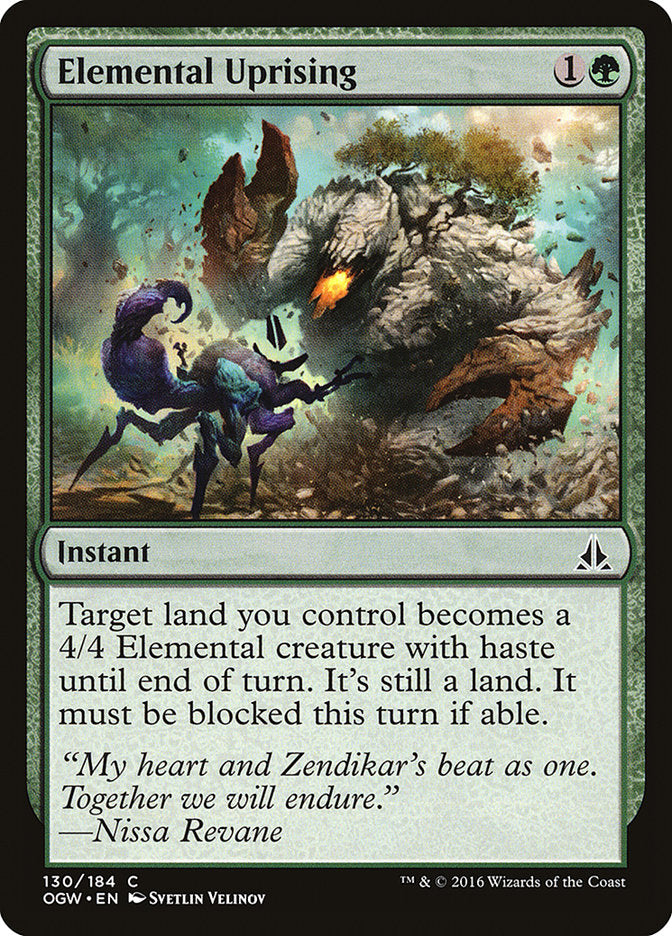 Elemental Uprising [Oath of the Gatewatch] | Card Merchant Takapuna