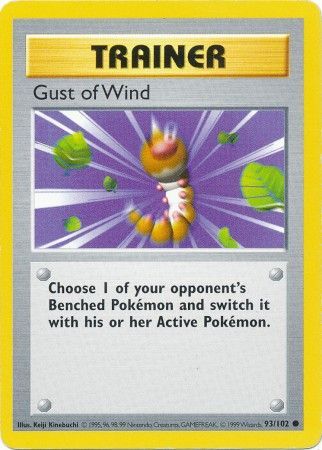 Gust of Wind (93/102) [Base Set Shadowless Unlimited] | Card Merchant Takapuna