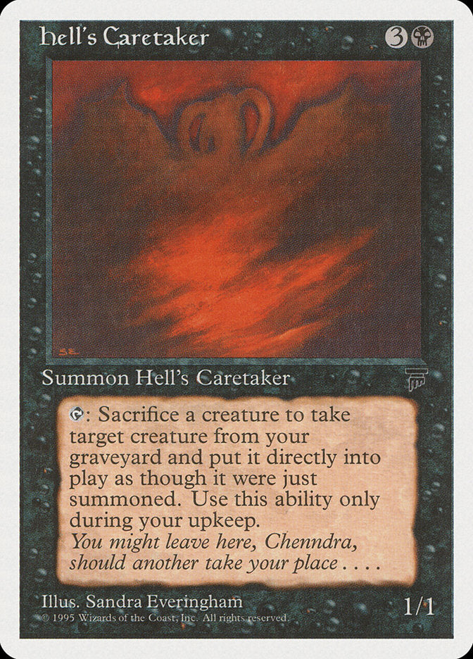 Hell's Caretaker [Chronicles] | Card Merchant Takapuna