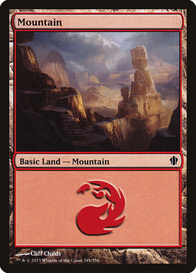 Mountain (349) [Commander 2013] | Card Merchant Takapuna