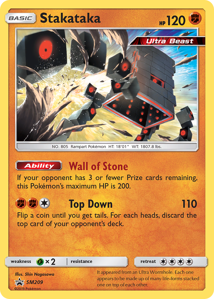 Stakataka (SM209) [Sun & Moon: Black Star Promos] | Card Merchant Takapuna