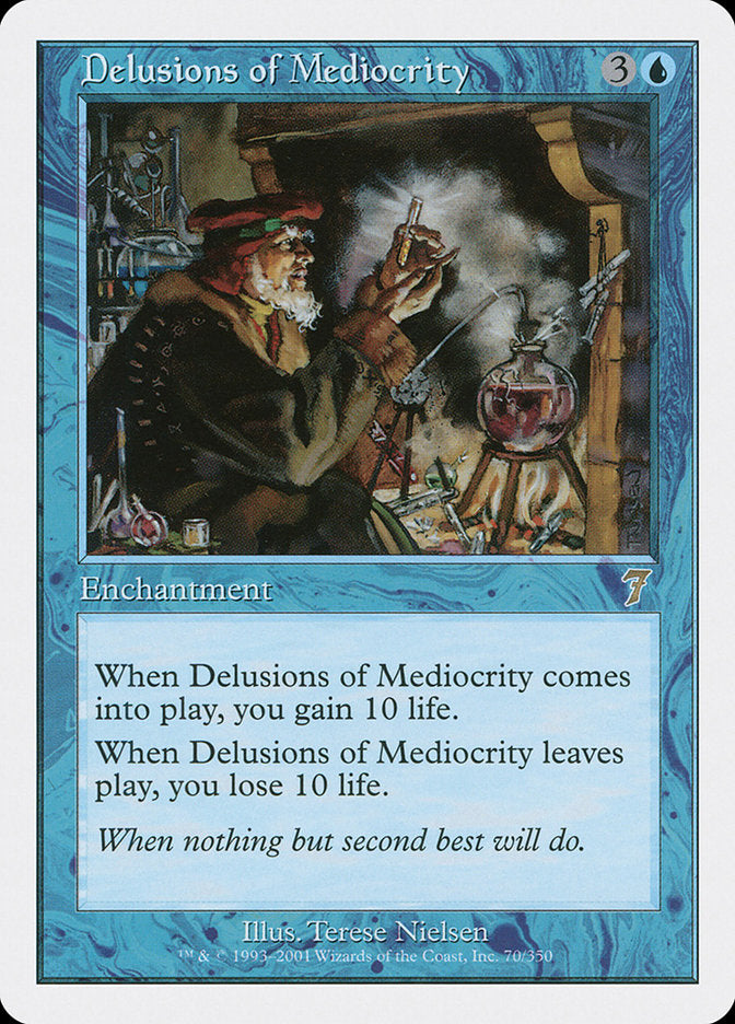 Delusions of Mediocrity [Seventh Edition] | Card Merchant Takapuna