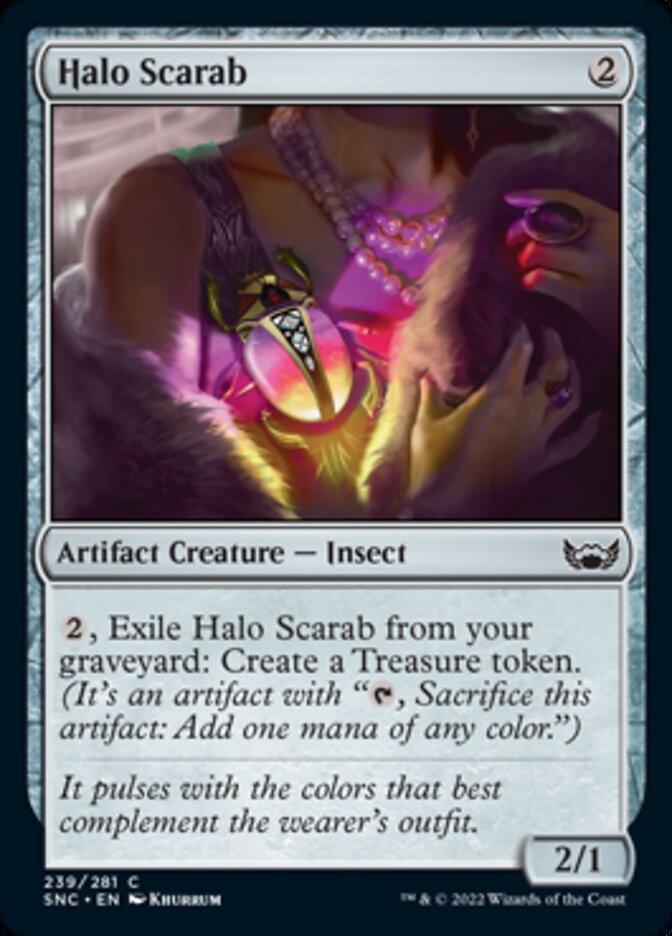 Halo Scarab [Streets of New Capenna] | Card Merchant Takapuna