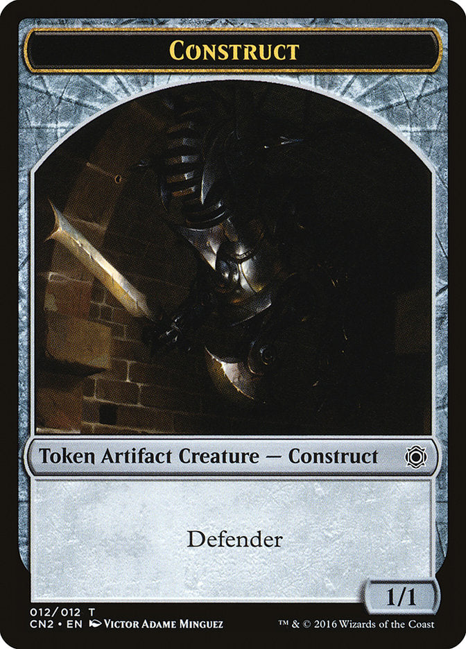 Construct Token [Conspiracy: Take the Crown Tokens] | Card Merchant Takapuna