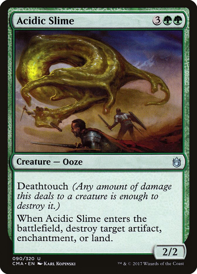 Acidic Slime [Commander Anthology] | Card Merchant Takapuna