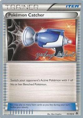 Pokemon Catcher (95/98) (CMT - Zachary Bokhari) [World Championships 2012] | Card Merchant Takapuna