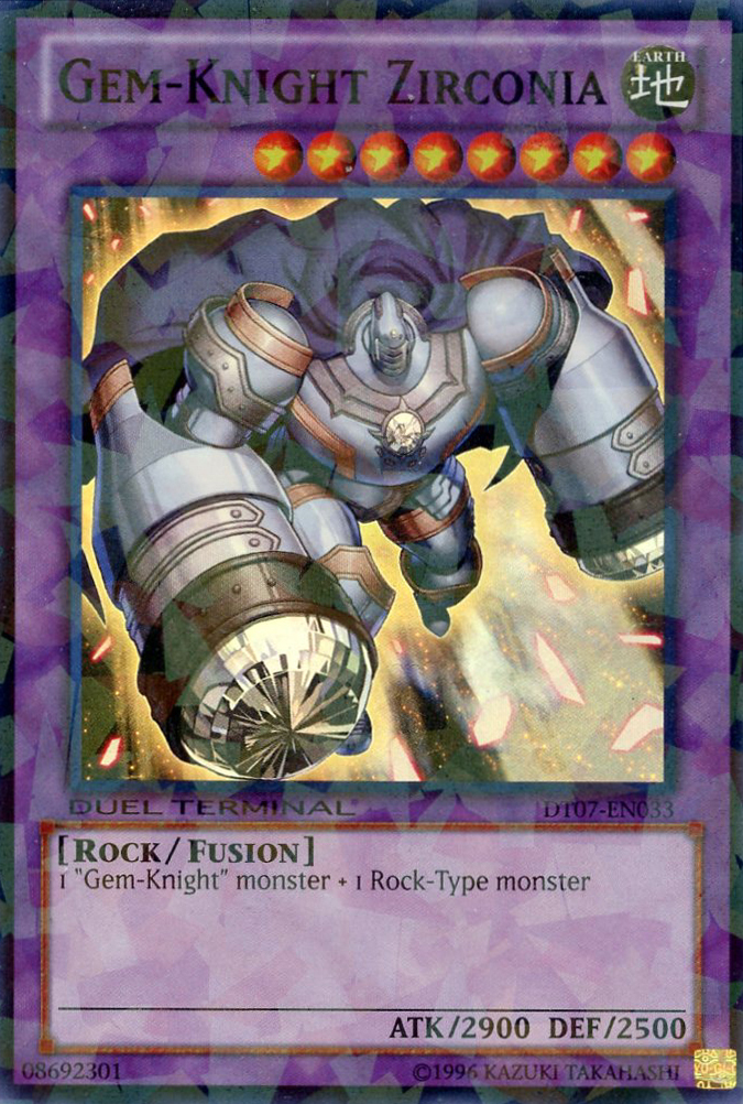 Gem-Knight Zirconia [DT07-EN033] Super Rare | Card Merchant Takapuna