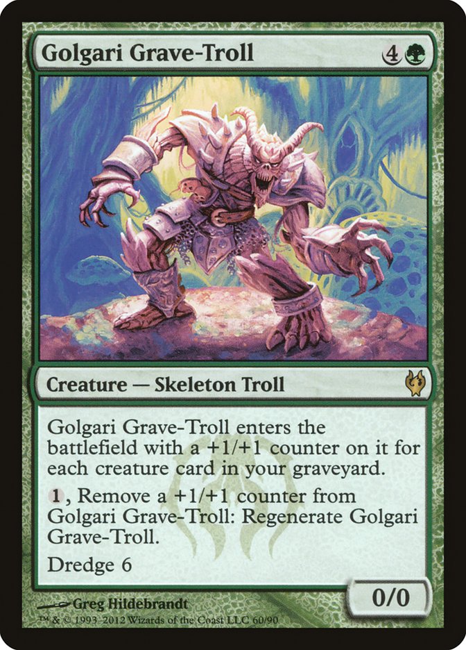 Golgari Grave-Troll [Duel Decks: Izzet vs. Golgari] | Card Merchant Takapuna