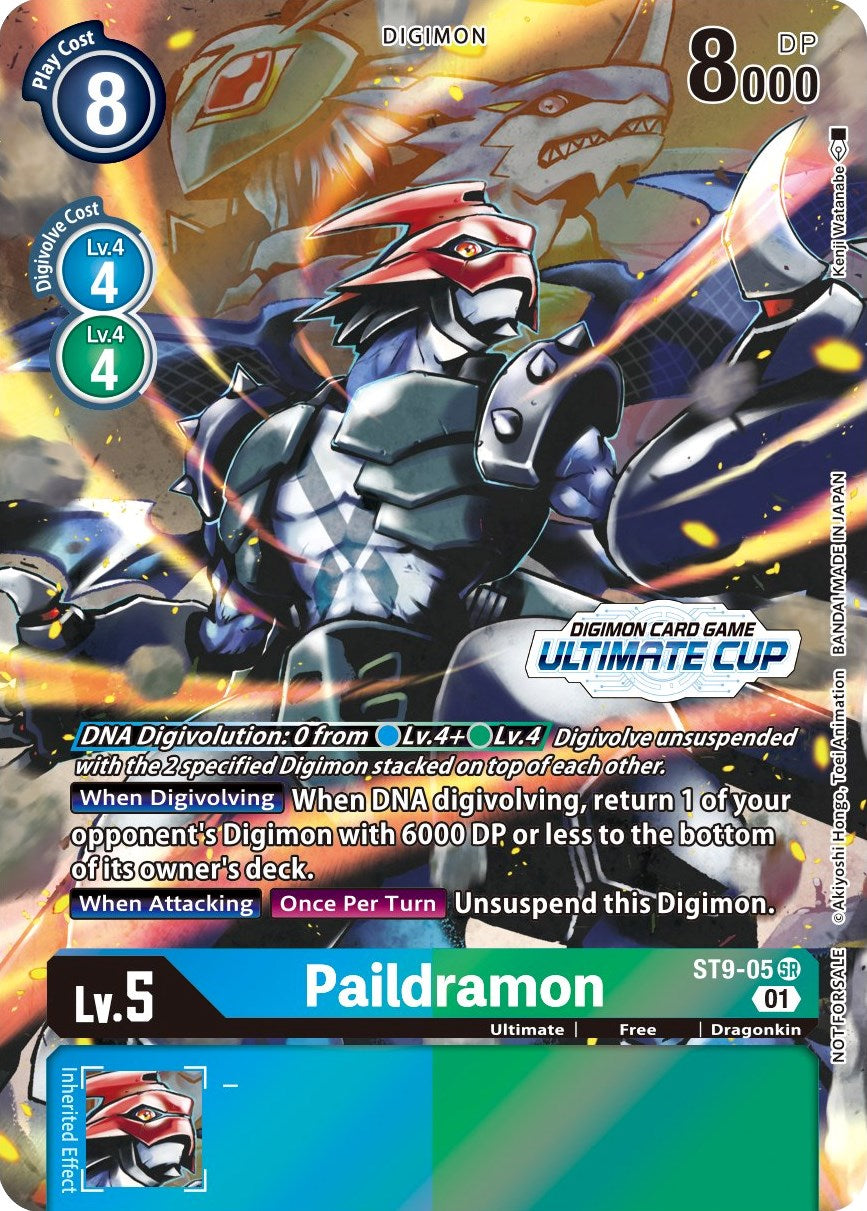 Paildramon [ST9-05] (April Ultimate Cup 2022) [Starter Deck: Ultimate Ancient Dragon Promos] | Card Merchant Takapuna