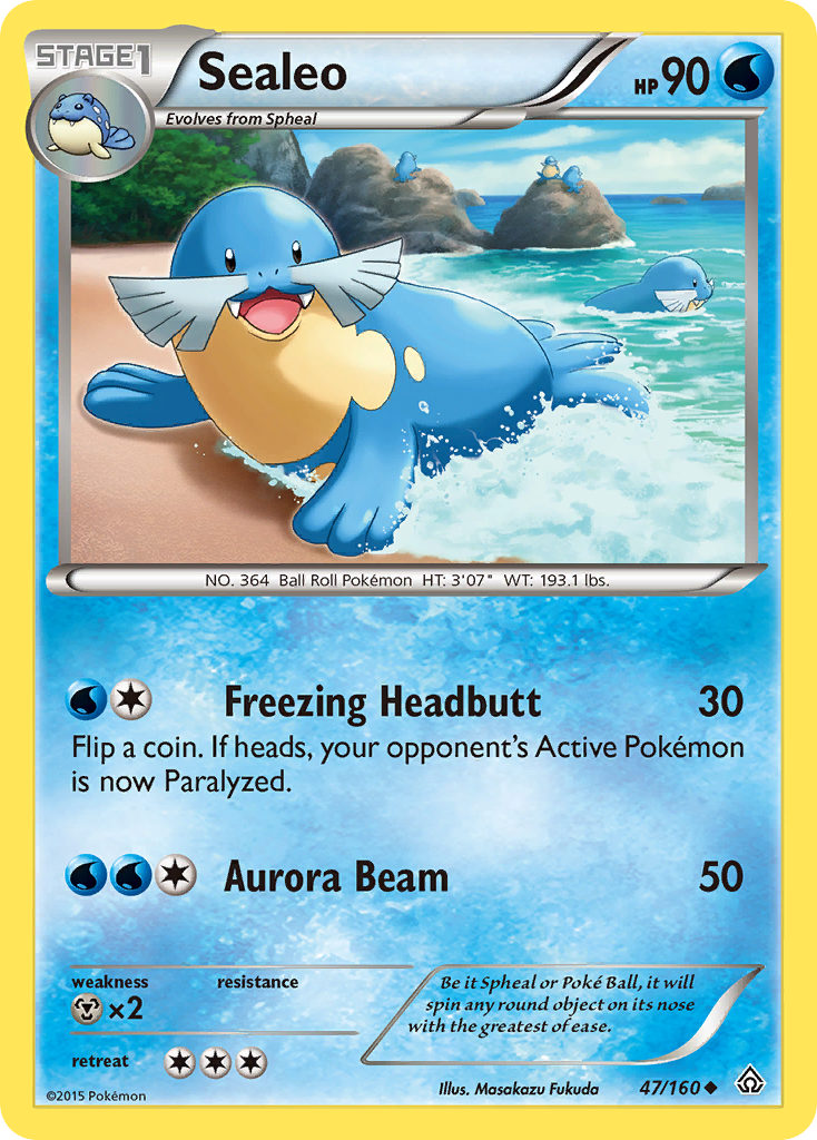 Sealeo (47/160) [XY: Primal Clash] | Card Merchant Takapuna