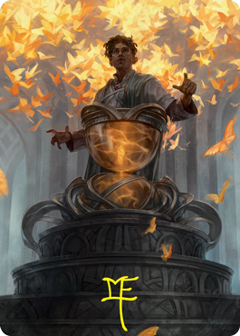 Introduction to Prophecy Art Card (Gold-Stamped Signature) [Strixhaven: School of Mages Art Series] | Card Merchant Takapuna