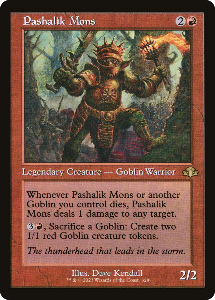 Pashalik Mons (Retro) [Dominaria Remastered] | Card Merchant Takapuna