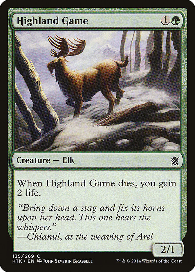 Highland Game [Khans of Tarkir] | Card Merchant Takapuna