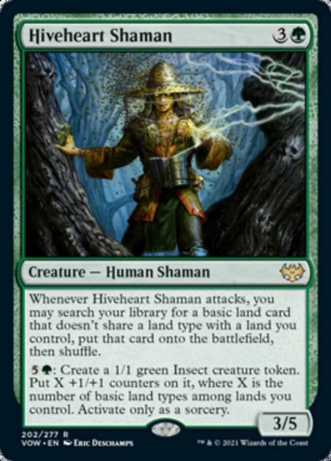 Hiveheart Shaman [Innistrad: Crimson Vow] | Card Merchant Takapuna