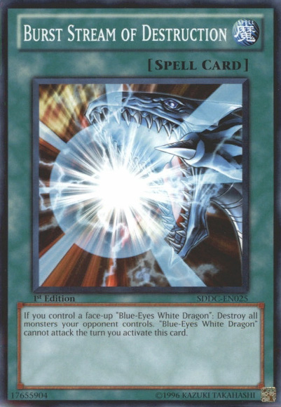 Burst Stream of Destruction [SDDC-EN025] Common | Card Merchant Takapuna