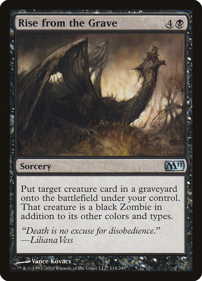 Rise from the Grave [Magic 2011] | Card Merchant Takapuna