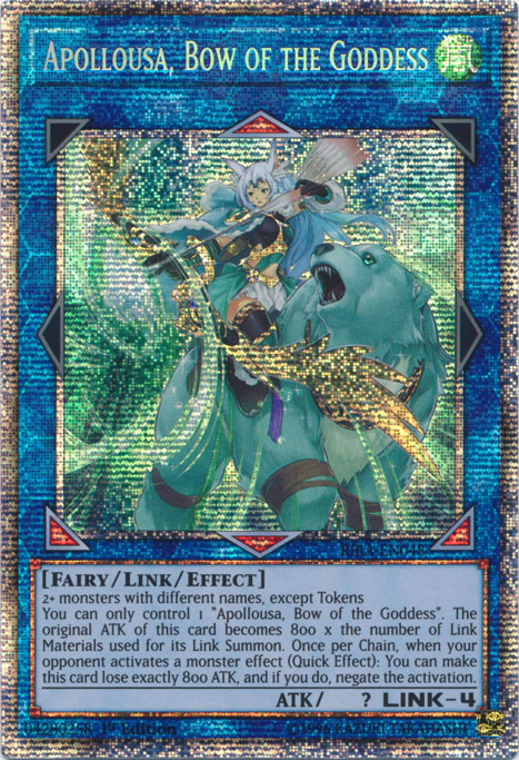 Apollousa, Bow of the Goddess [RIRA-EN048] Starlight Rare | Card Merchant Takapuna