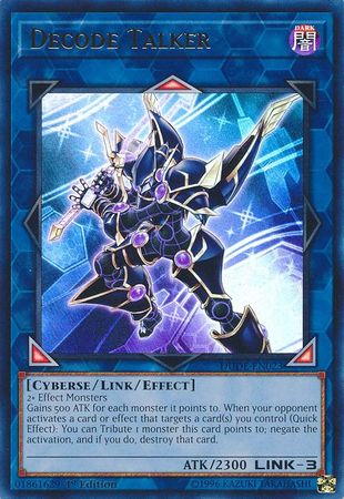 Decode Talker [DUDE-EN023] Ultra Rare | Card Merchant Takapuna