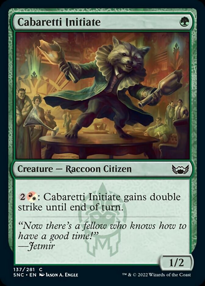 Cabaretti Initiate [Streets of New Capenna] | Card Merchant Takapuna