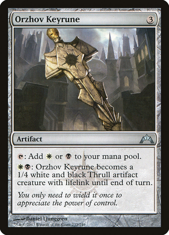 Orzhov Keyrune [Gatecrash] | Card Merchant Takapuna