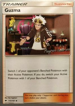 Guzma (115/147) (Garbanette - Magnus Pedersen) [World Championships 2018] | Card Merchant Takapuna