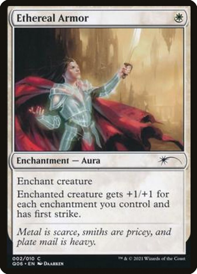 Ethereal Armor [Pioneer Challenger Decks 2021] | Card Merchant Takapuna