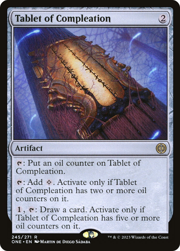 Tablet of Compleation [Phyrexia: All Will Be One] | Card Merchant Takapuna