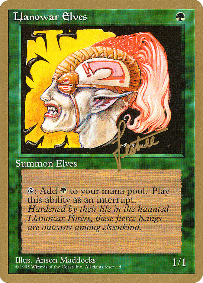 Llanowar Elves (Bertrand Lestree) [Pro Tour Collector Set] | Card Merchant Takapuna