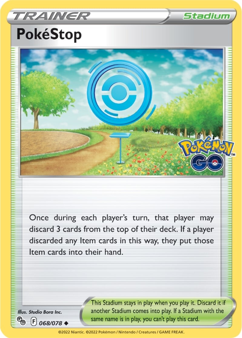 PokeStop (068/078) [Pokémon GO] | Card Merchant Takapuna