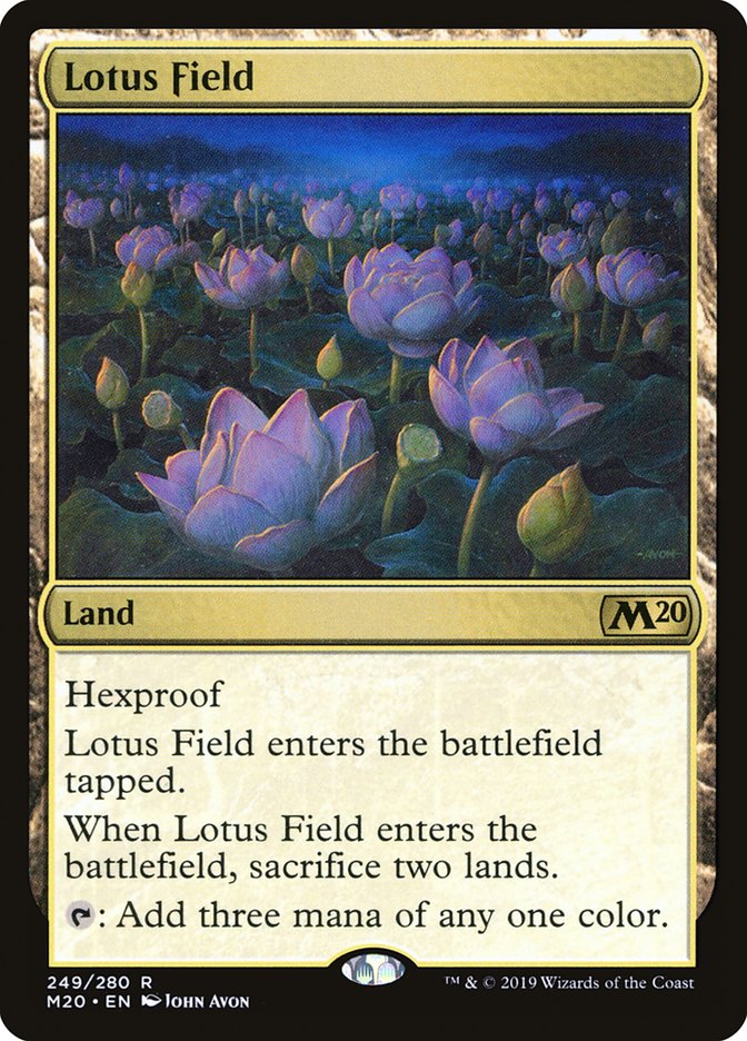 Lotus Field [Core Set 2020] | Card Merchant Takapuna