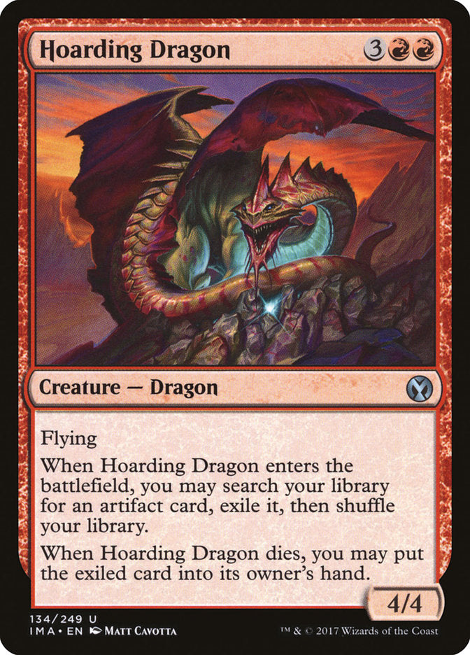 Hoarding Dragon [Iconic Masters] | Card Merchant Takapuna