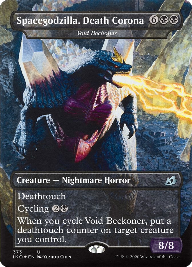 Void Beckoner - Spacegodzilla, Death Corona (Godzilla Series) [Ikoria: Lair of Behemoths] | Card Merchant Takapuna