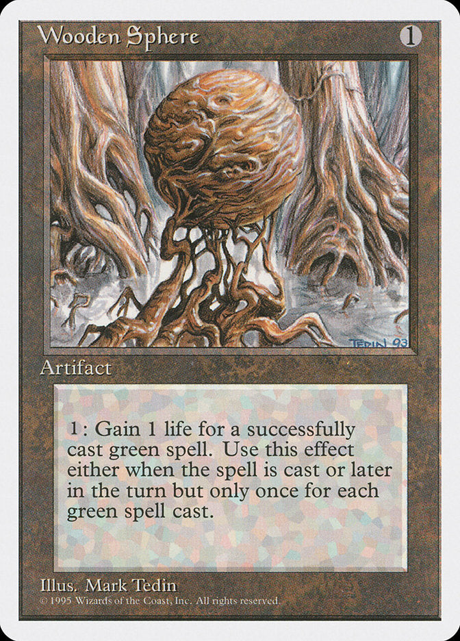 Wooden Sphere [Fourth Edition] | Card Merchant Takapuna