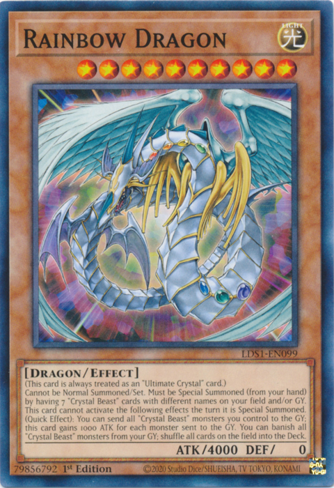 Rainbow Dragon [LDS1-EN099] Common | Card Merchant Takapuna