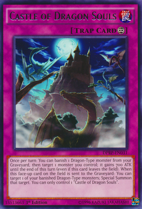 Castle of Dragon Souls [DPRP-EN031] Rare | Card Merchant Takapuna