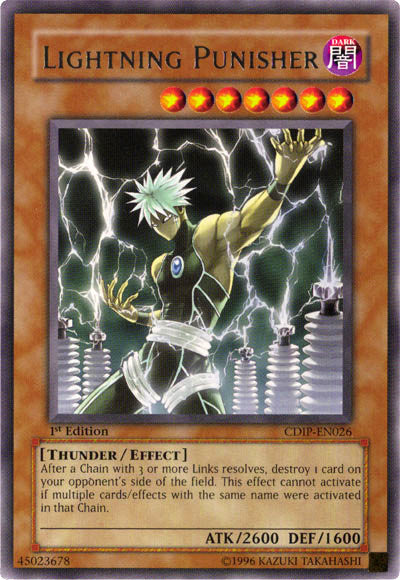 Lightning Punisher [CDIP-EN026] Rare | Card Merchant Takapuna