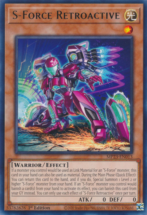 S-Force Retroactive [MP23-EN013] Rare | Card Merchant Takapuna